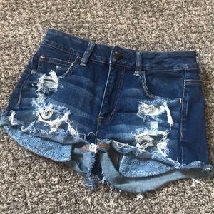 Jean shorts